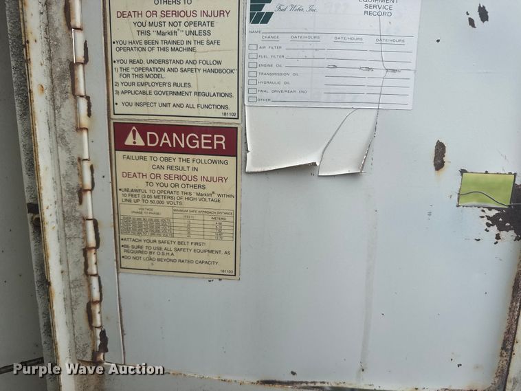 image for item ER2310 Mark Industries 62C boom lift