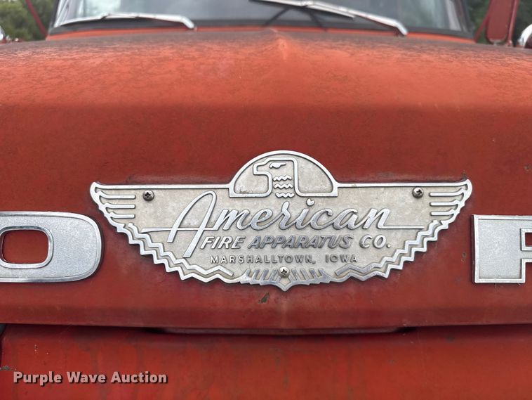 image for item ER2318 1975 Ford pumper fire truck