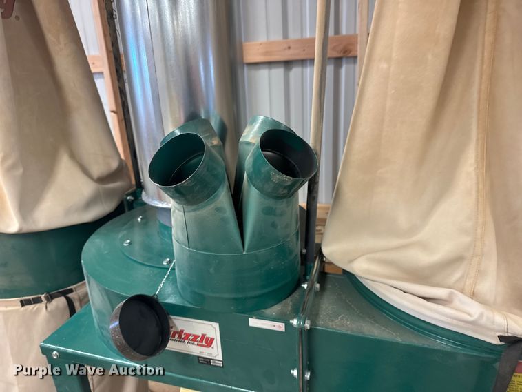 image for item ER2327 2005 Grizzly G9958 dust collection