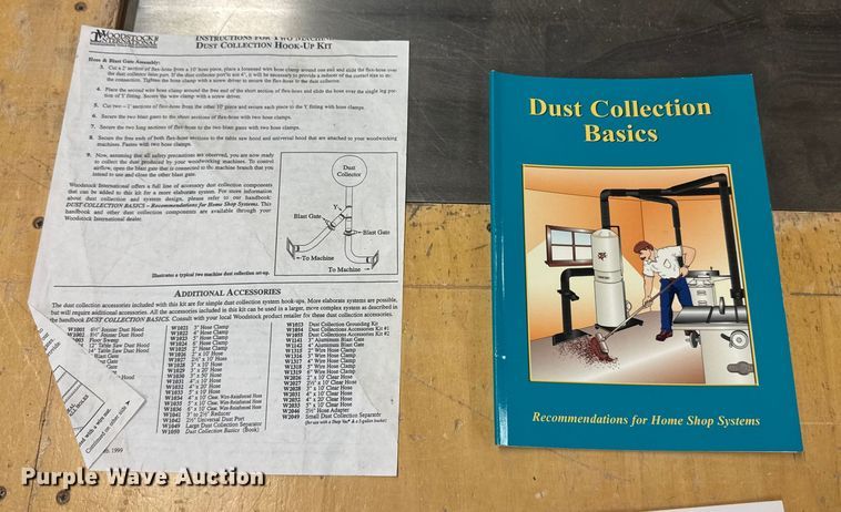 image for item ER2327 2005 Grizzly G9958 dust collection