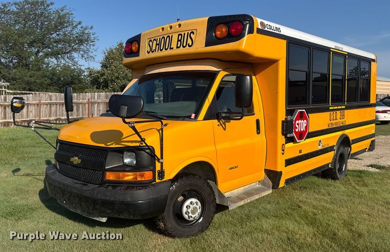 image for item ER2331 2016 Chevrolet Express school bus
