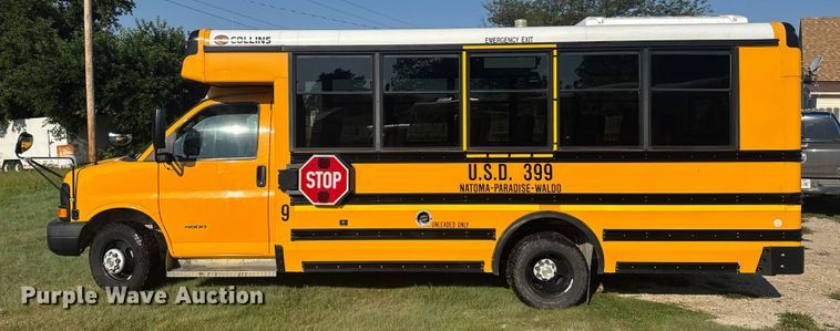 image for item ER2331 2016 Chevrolet Express school bus