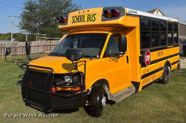 image for item ER2332 2014 Chevrolet Express school bus