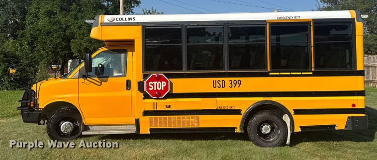 image for item ER2332 2014 Chevrolet Express school bus