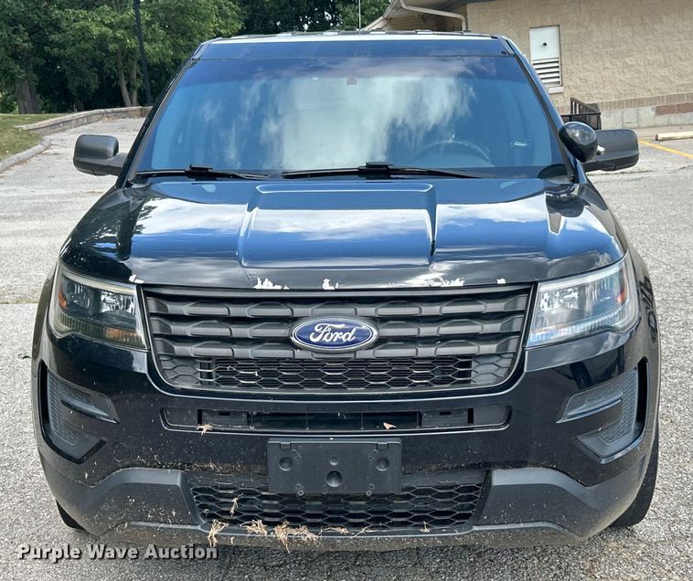 image for item ET3075 2018 Ford Explorer Police Interceptor SUV