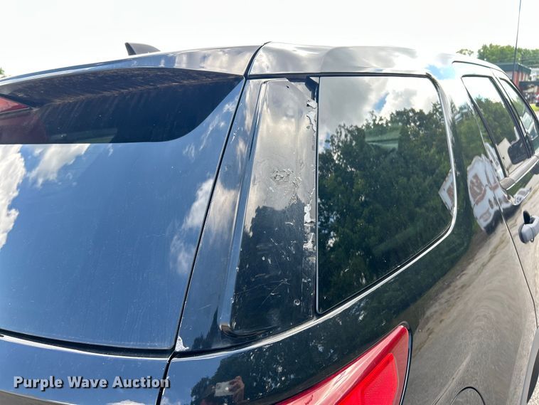 image for item ET3075 2018 Ford Explorer Police Interceptor SUV