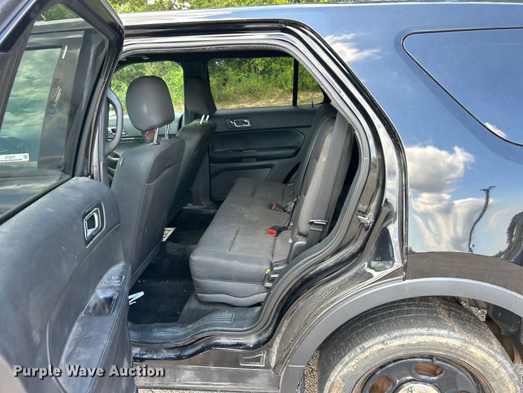 image for item ET3075 2018 Ford Explorer Police Interceptor SUV