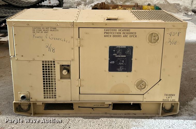image for item ET3088 Libby Corp MEP-803A generator