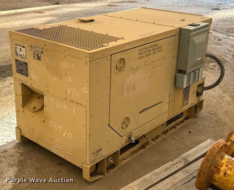 image for item ET3088 Libby Corp MEP-803A generator