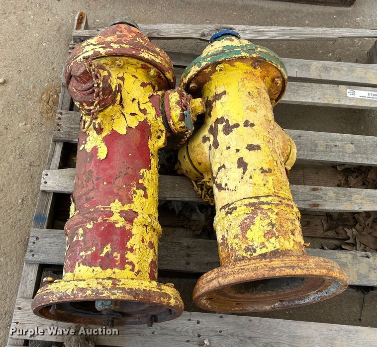 image for item ET3089 Mueller (8) fire hydrants