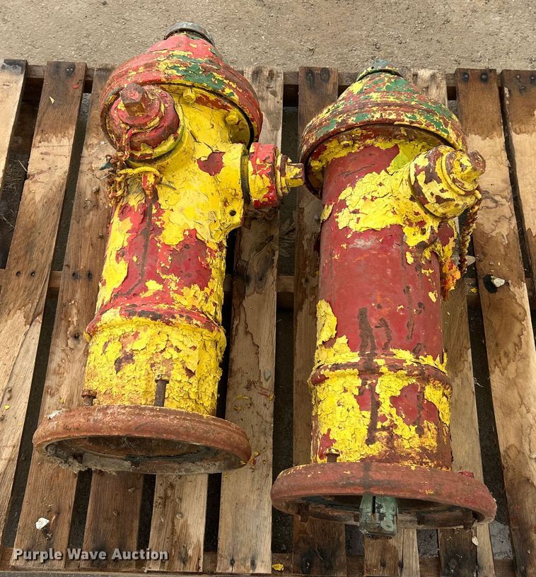 image for item ET3089 Mueller (8) fire hydrants