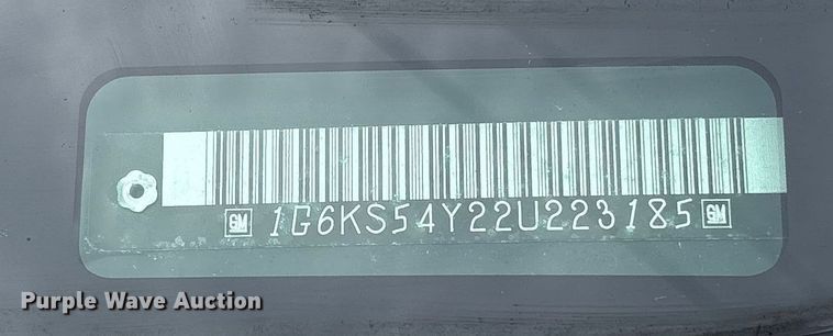 image for item ET7064 2002 Cadillac Seville 