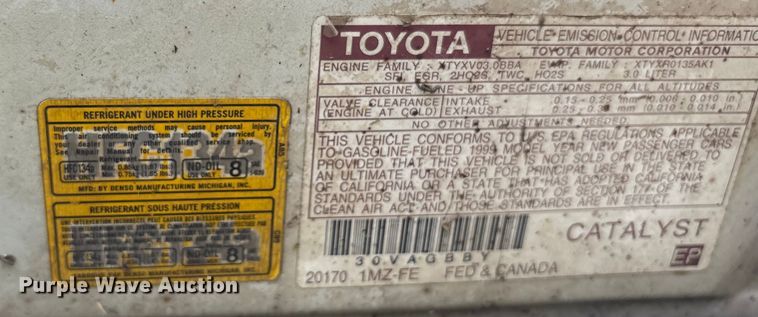 image for item ET7065 1999 Toyota Camry Solara 