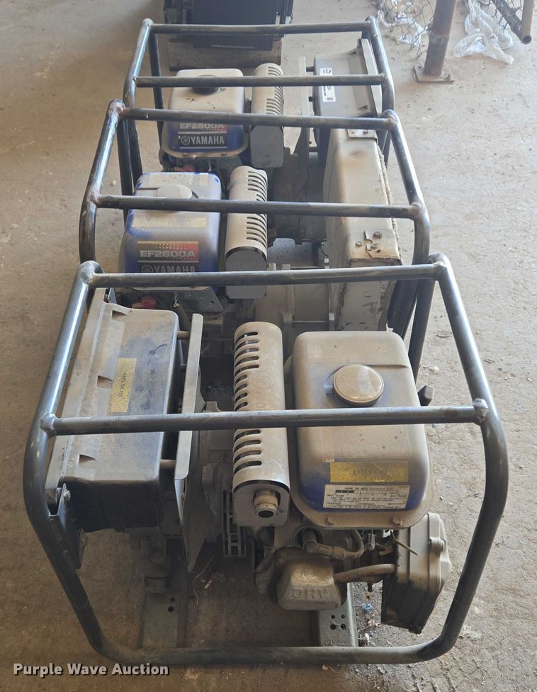 image for item EU3654 (3) Yamaha MZ175 generators 