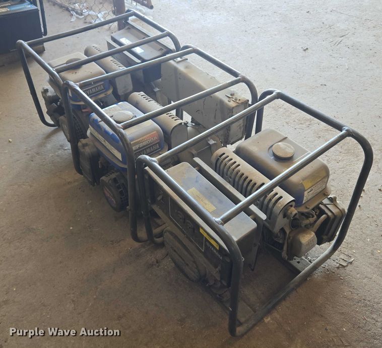 image for item EU3654 (3) Yamaha MZ175 generators 