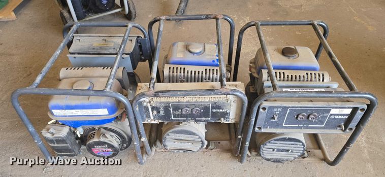 image for item EU3654 (3) Yamaha MZ175 generators 