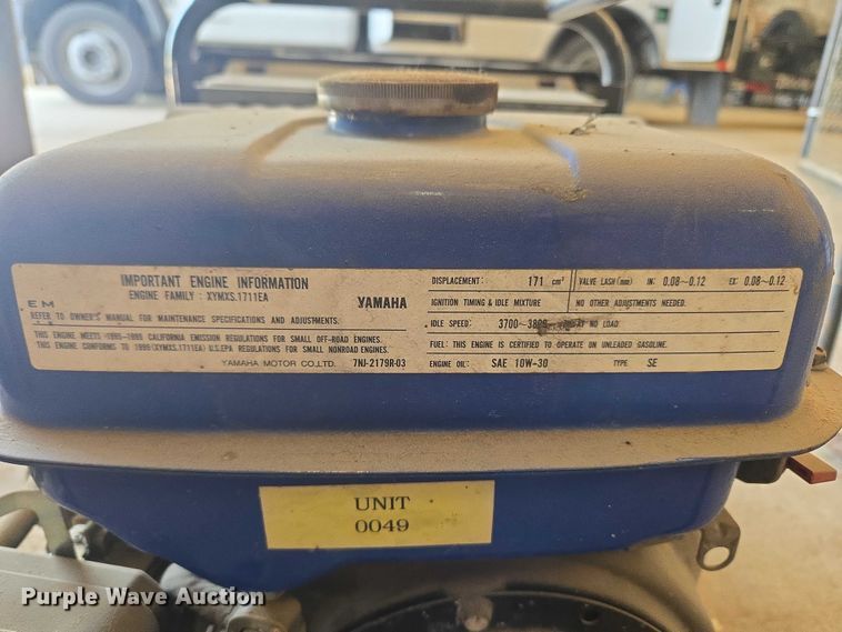 image for item EU3654 (3) Yamaha MZ175 generators 