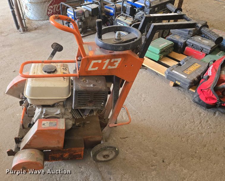 image for item EU3657 Norton C13 walk behind concrete saw