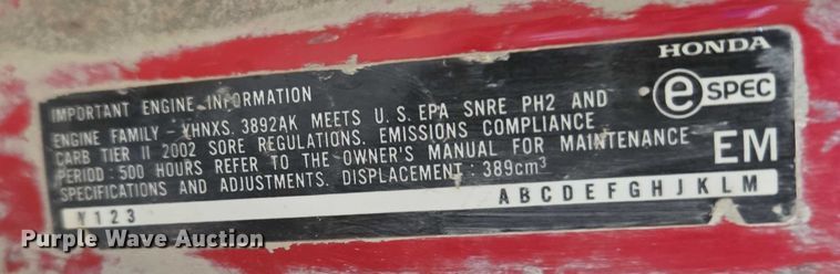 image for item EU3657 Norton C13 walk behind concrete saw