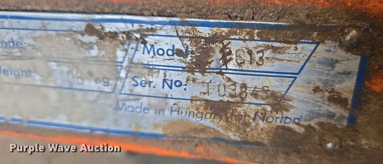 image for item EU3657 Norton C13 walk behind concrete saw