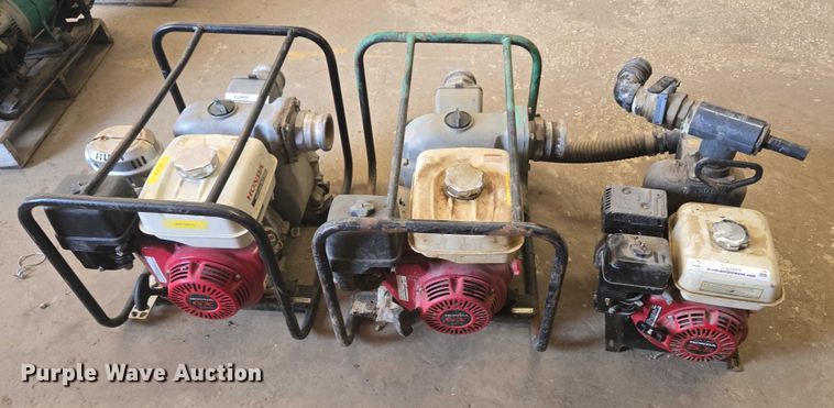 image for item EU3659 (3) trash pumps