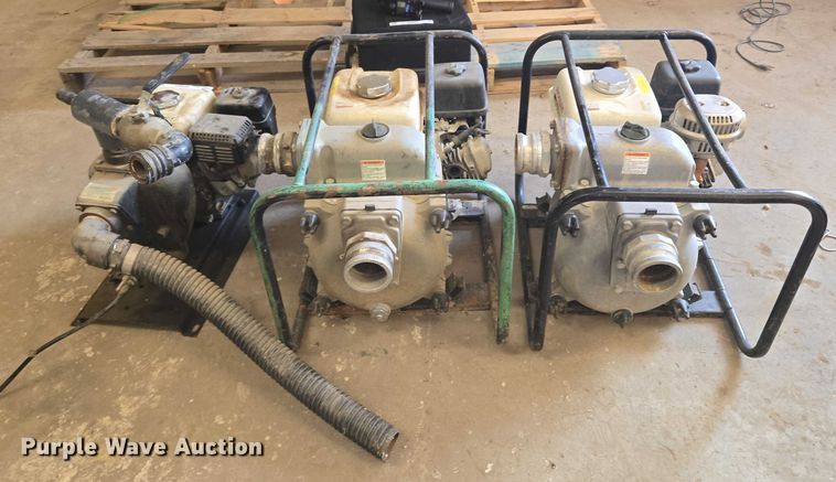 image for item EU3659 (3) trash pumps