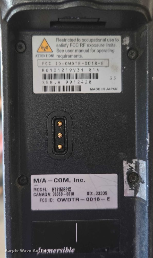 image for item EU3664 (11) radios