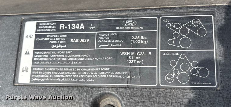 image for item EU4569 2007 Ford F150 SuperCab pickup truck