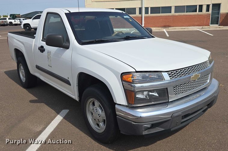 image for item EU4573 2008 Chevrolet Colorado pickup truck