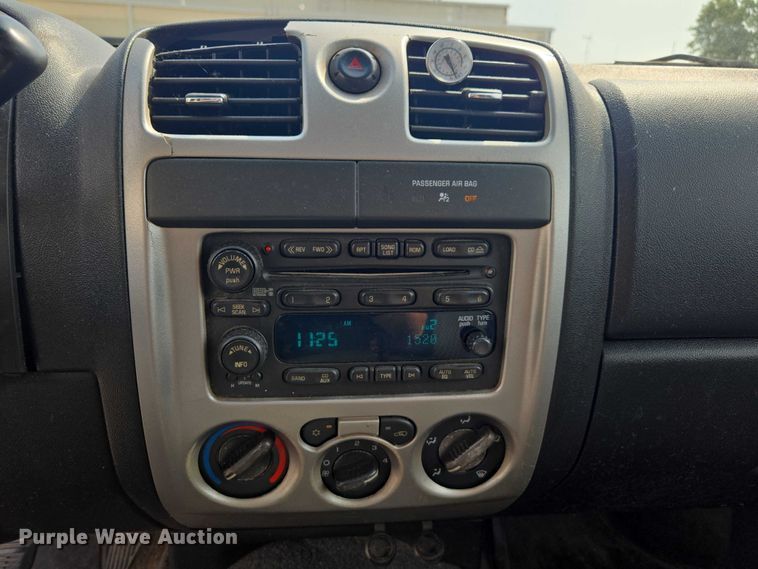 image for item EU4573 2008 Chevrolet Colorado pickup truck