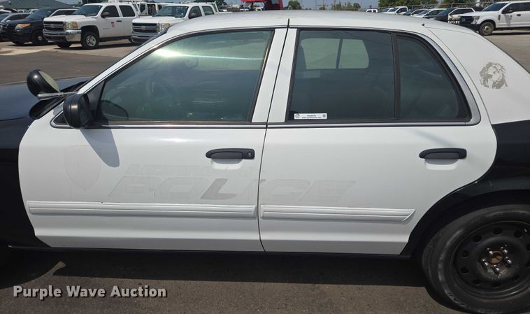 image for item EU4578 2009 Ford Crown Victoria Police Interceptor 