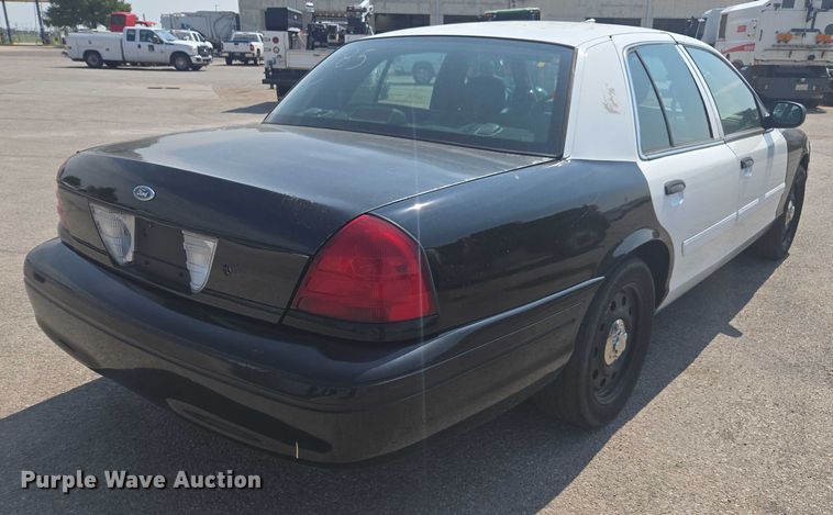 image for item EU4580 2009 Ford Crown Victoria Police Inceptor  