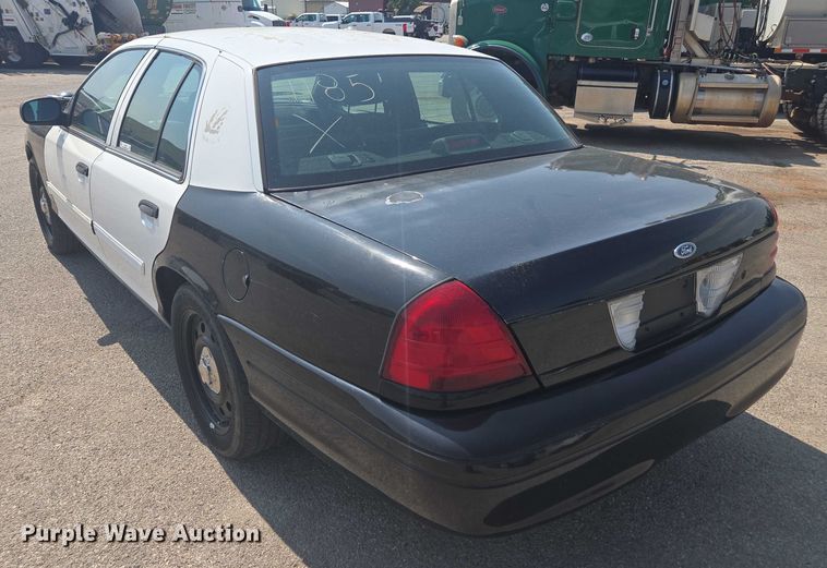 image for item EU4580 2009 Ford Crown Victoria Police Inceptor  