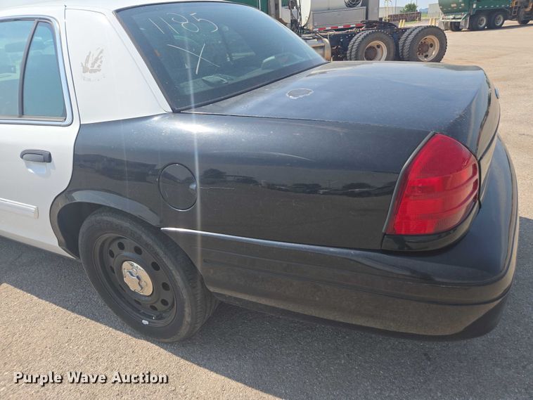 image for item EU4580 2009 Ford Crown Victoria Police Inceptor  