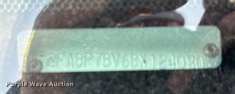 image for item EU4581 2011 Ford Crown Victoria Police Interceptor 