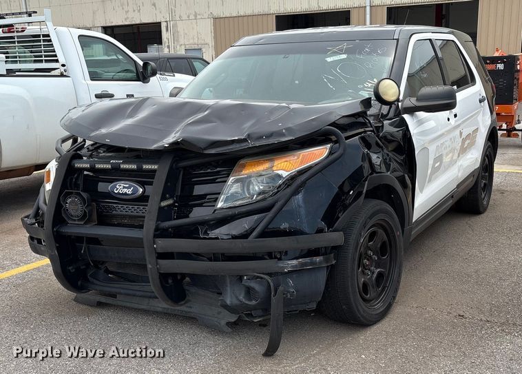 image for item EU4583 2015 Ford Explorer Police SUV