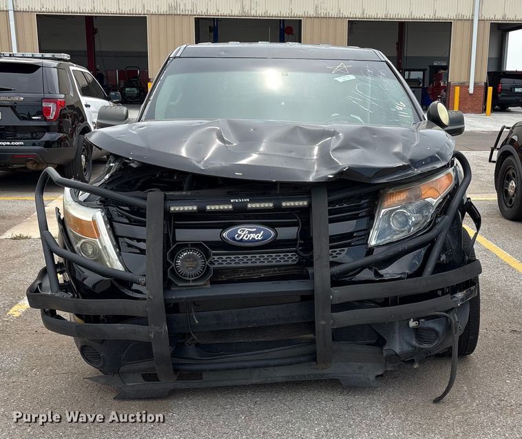 image for item EU4583 2015 Ford Explorer Police SUV