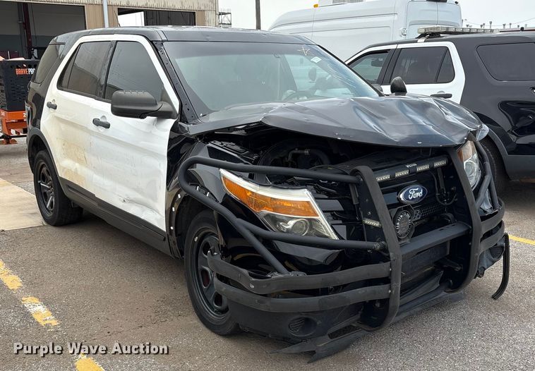 image for item EU4583 2015 Ford Explorer Police SUV