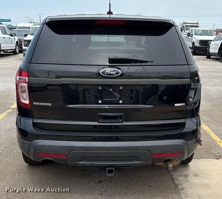 image for item EU4583 2015 Ford Explorer Police SUV