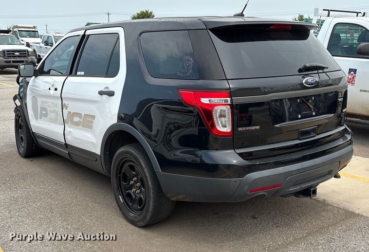 image for item EU4583 2015 Ford Explorer Police SUV