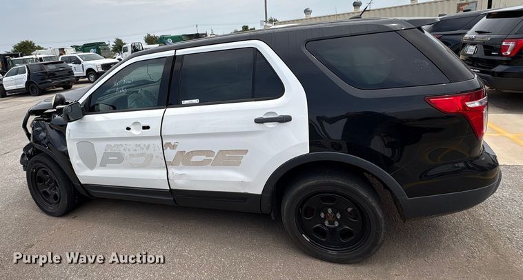 image for item EU4583 2015 Ford Explorer Police SUV