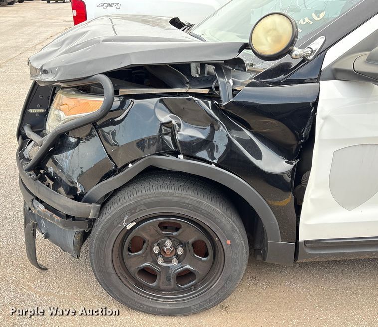 image for item EU4583 2015 Ford Explorer Police SUV