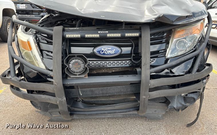 image for item EU4583 2015 Ford Explorer Police SUV