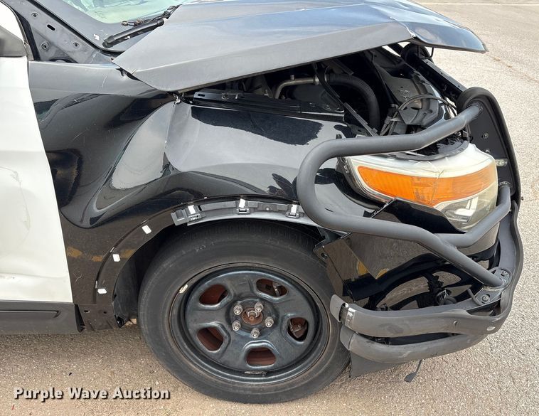 image for item EU4583 2015 Ford Explorer Police SUV