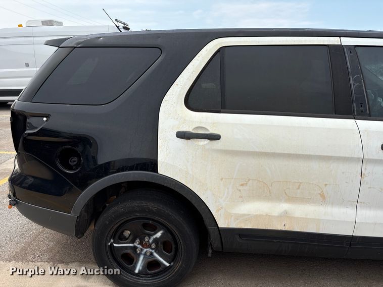 image for item EU4583 2015 Ford Explorer Police SUV