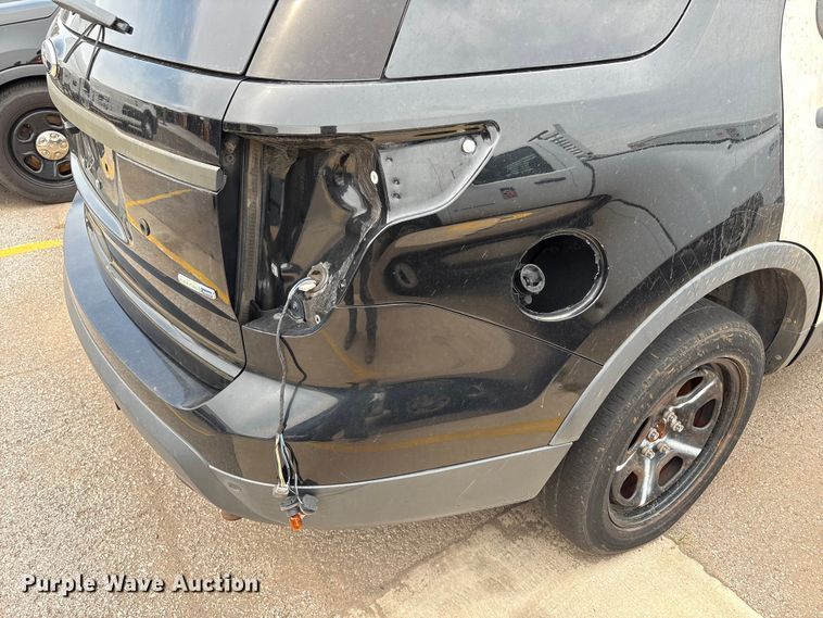 image for item EU4583 2015 Ford Explorer Police SUV