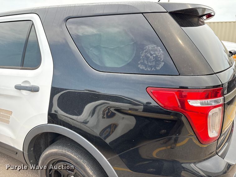 image for item EU4583 2015 Ford Explorer Police SUV