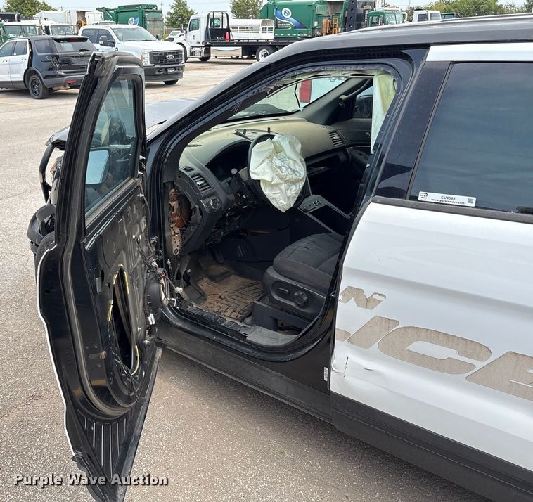 image for item EU4583 2015 Ford Explorer Police SUV