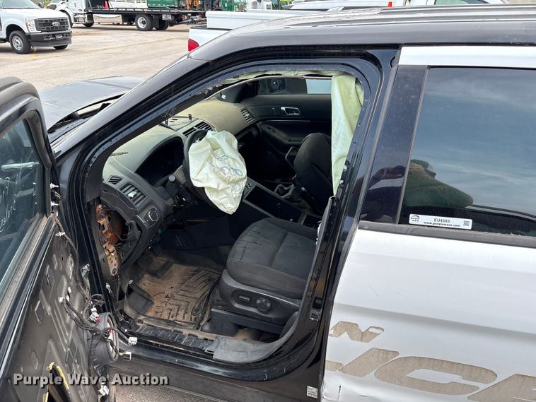 image for item EU4583 2015 Ford Explorer Police SUV