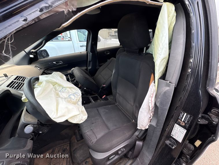 image for item EU4583 2015 Ford Explorer Police SUV